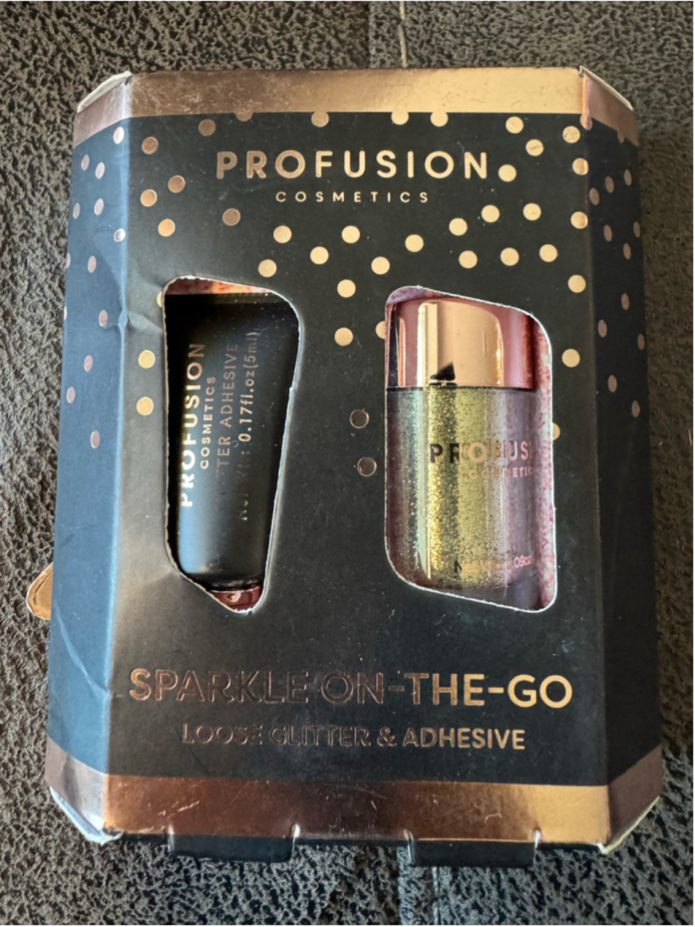 Profusion Cosmetics Gold Sparkle On-The-Go Eyeshadow